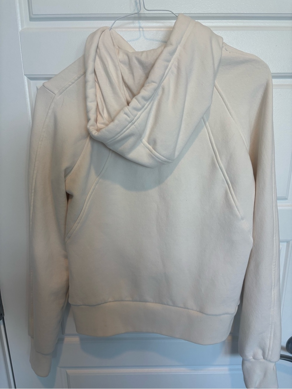 Athleta Cream Pullover Hoodie